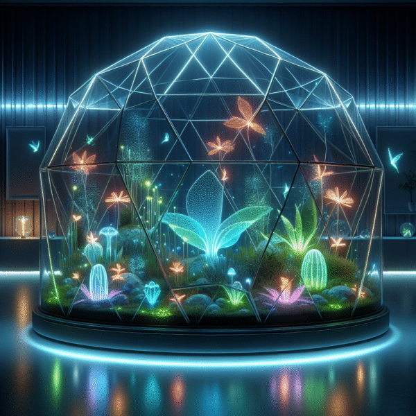 Neon Dreamscape Terrarium