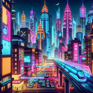 Luminous Cityscape Puzzle