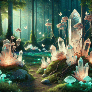 Luminous Crystal Grove