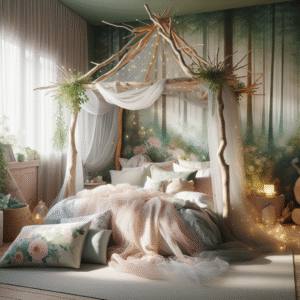 Whispering Woods Canopy Bed