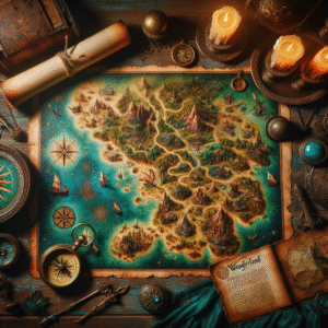 Whispers of Eldoria: The Lost Map of Legends