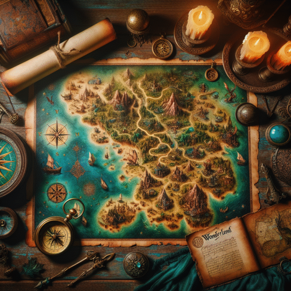 Whispers of Eldoria: The Lost Map of Legends