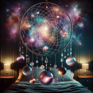 Celestial Dreamcatcher: The Nebula Weaver