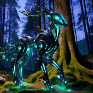 Luminox, the Glowing Forest Sentinel