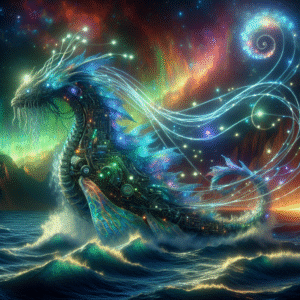 Aetherial Guardian: The Celestial Leviathan