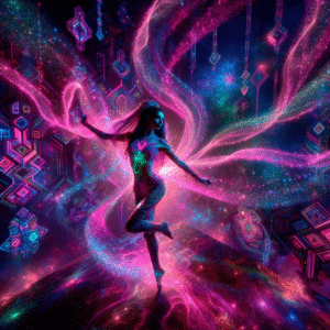 Galactic Neon Dancer