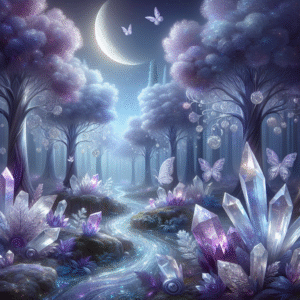 Lunar Crystal Grove
