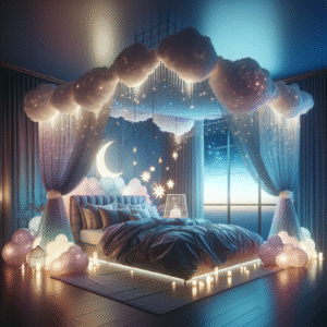 Celestial Canopy Bed