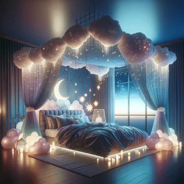 Celestial Canopy Bed
