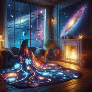 Celestial Dreamweaver: The Starfall Blanket
