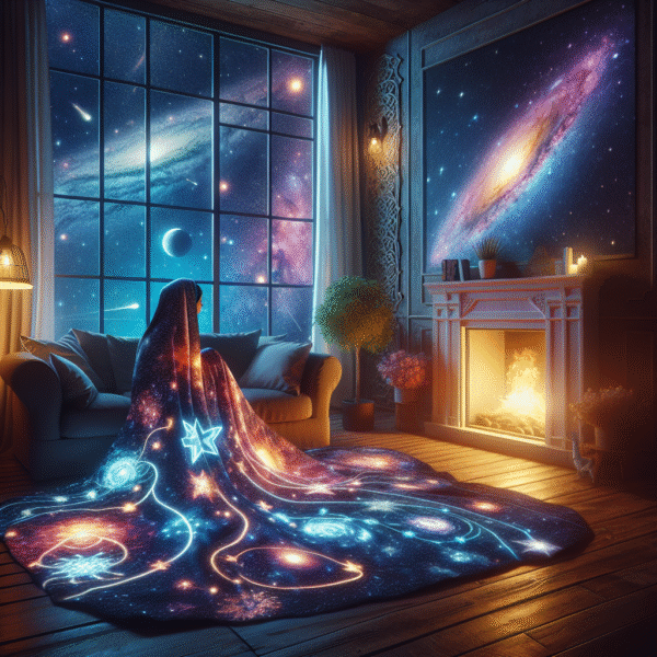 Celestial Dreamweaver: The Starfall Blanket