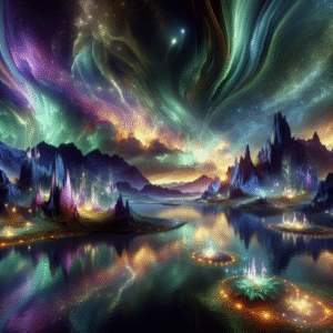 Celestial Tapestry: The Aurora Dreamscape