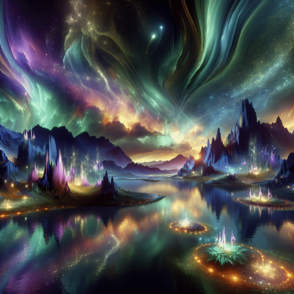Celestial Tapestry: The Aurora Dreamscape