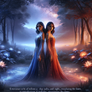 Ethereal Reflections: Celestial Twins