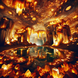 Glistening Citrine Cavern